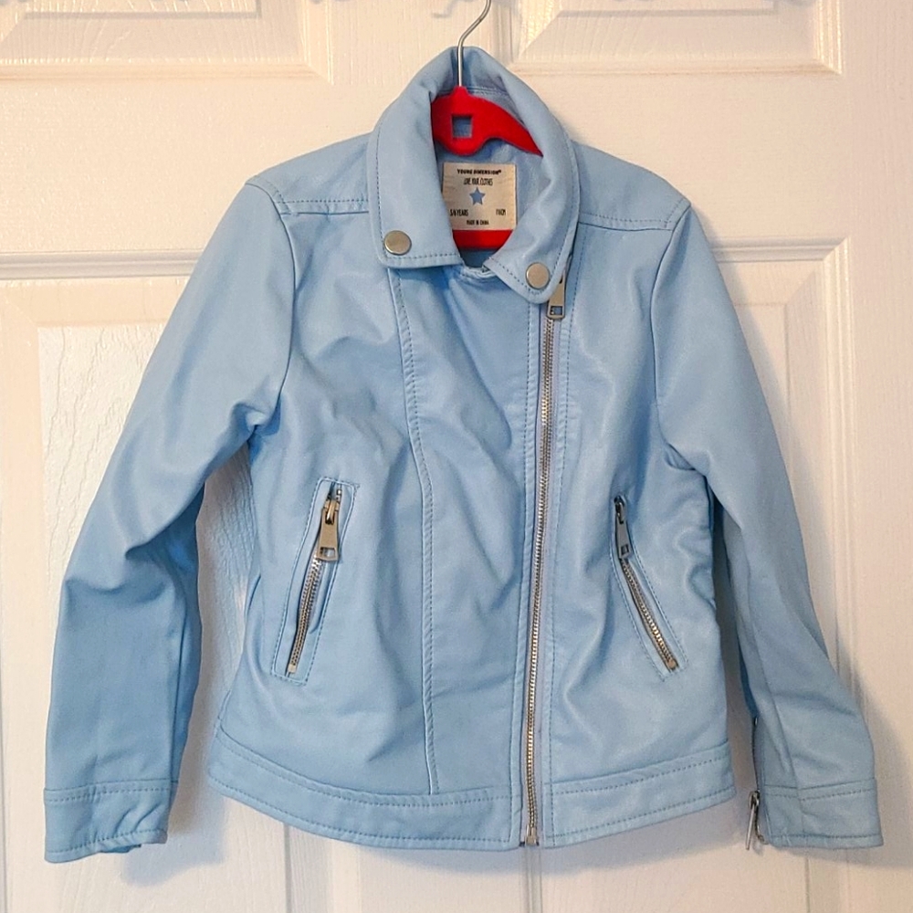 Faux leather jacket